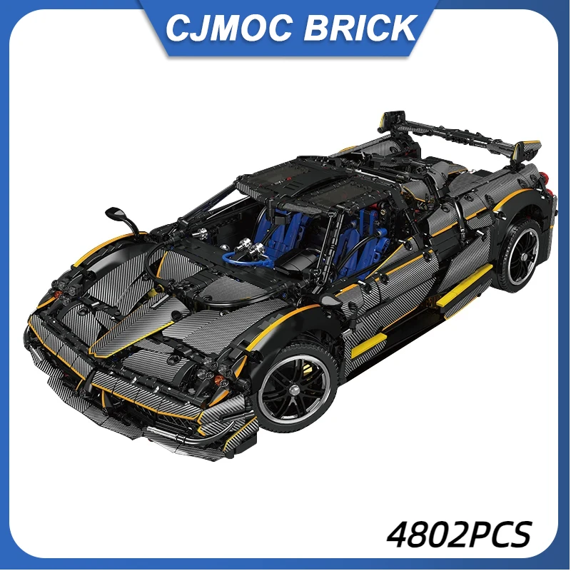 Mould King 13182 Technical Car Building Block The Huayra Sport Racing Car Model Assembly 1:8 Car Toys Kids Christmas Gifts
Mould King 13182 Technical Car Building Block The Huayra Sport Racing Car Model Assembly 1:8 Car Toys Kids Christmas Gifts