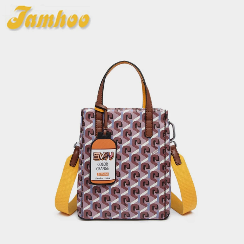 Женская сумка Jamhoo, модная сумка-тоут мини-размера, модная дизайнерская сумка через плечо с принтом, элегантная сумка через плечо для молодых девушек
Женская сумка Jamhoo, модная сумка-тоут мини-размера, модная дизайнерская сумка через плечо с принтом, элегантная сумка через плечо для молодых девушек