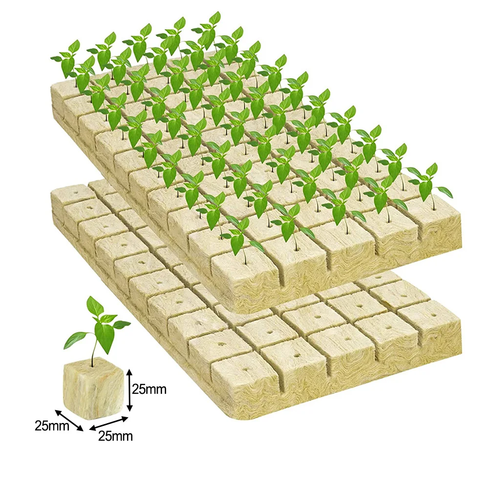 Flower Soilless Culture Substrate Wool Block Grodan Cubes Garden Supplies Accessories Marshmallow Fibers 40*40*40mm
Flower Soilless Culture Substrate Wool Block Grodan Cubes Garden Supplies Accessories Marshmallow Fibers 40*40*40mm
