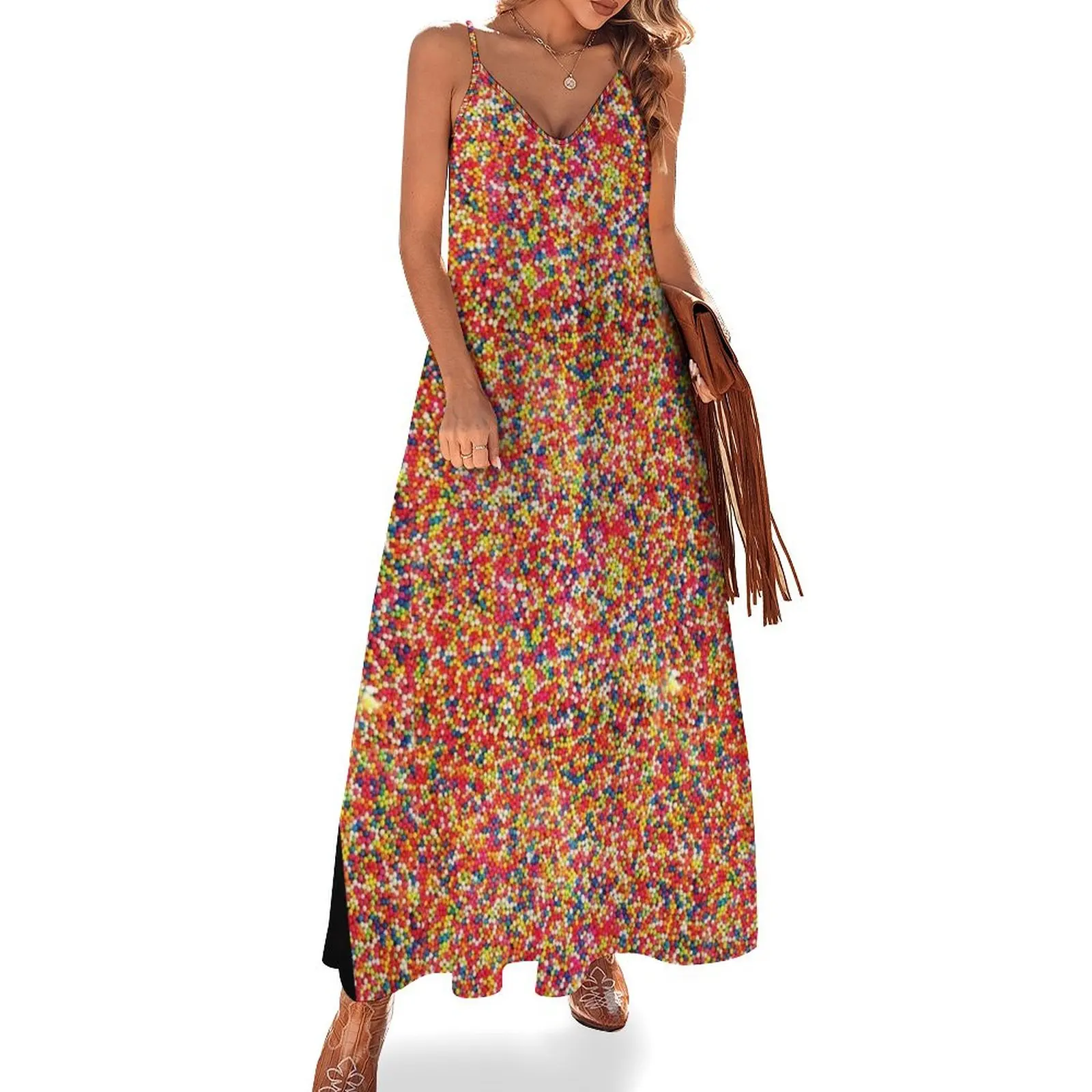 Rainbow Candy Sprinkles Sleeveless Dress Women's summer dress sexy dress for women
Rainbow Candy Sprinkles Sleeveless Dress Women's summer dress sexy dress for women