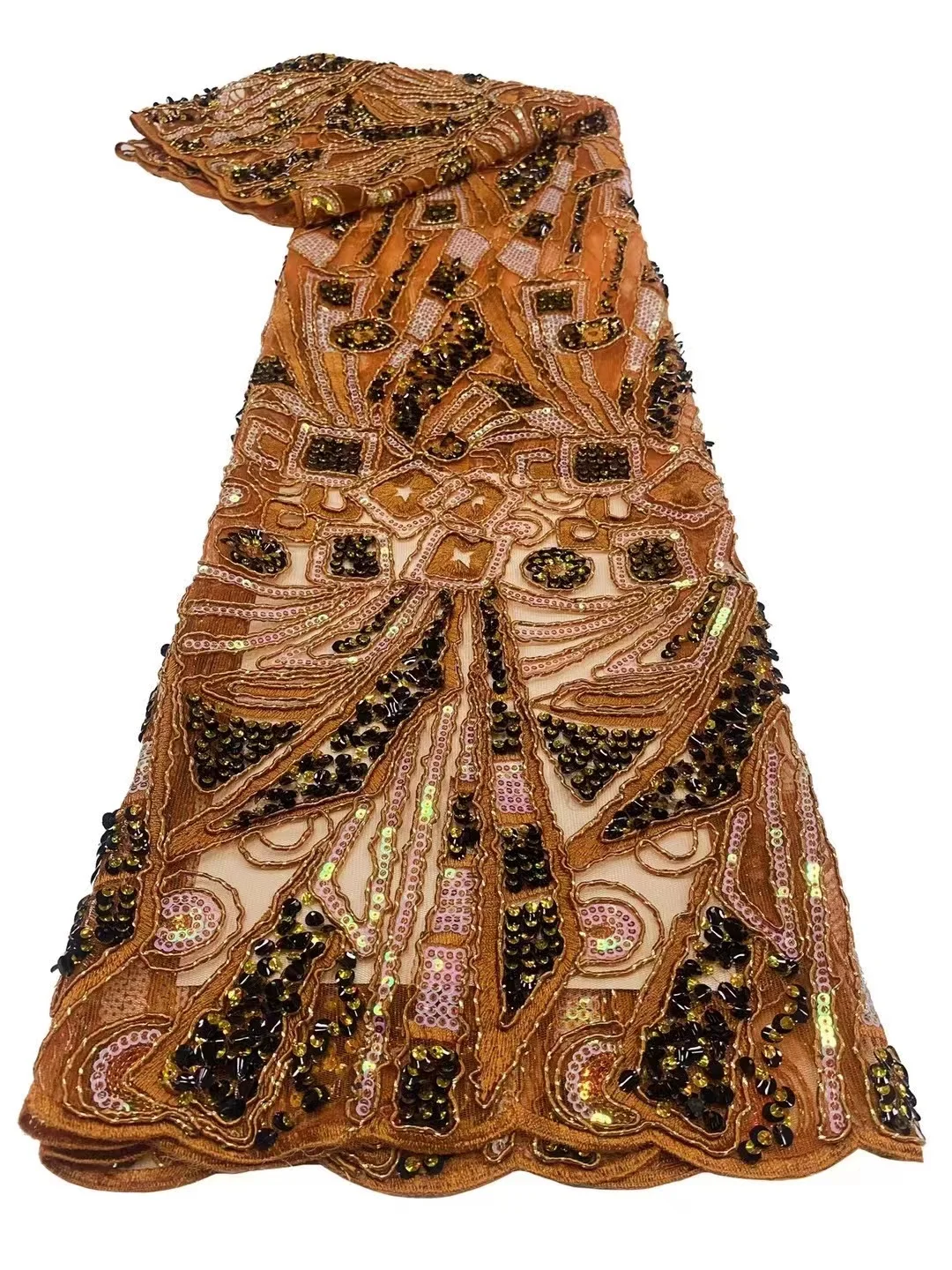 2023 African Net Tulle Lace Fabric, High Quality Elegant Nigerian Wedding Lace Fabrics 5 Yards Sequins French Tulle Lace yzx-145
2023 African Net Tulle Lace Fabric, High Quality Elegant Nigerian Wedding Lace Fabrics 5 Yards Sequins French Tulle Lace yzx-145