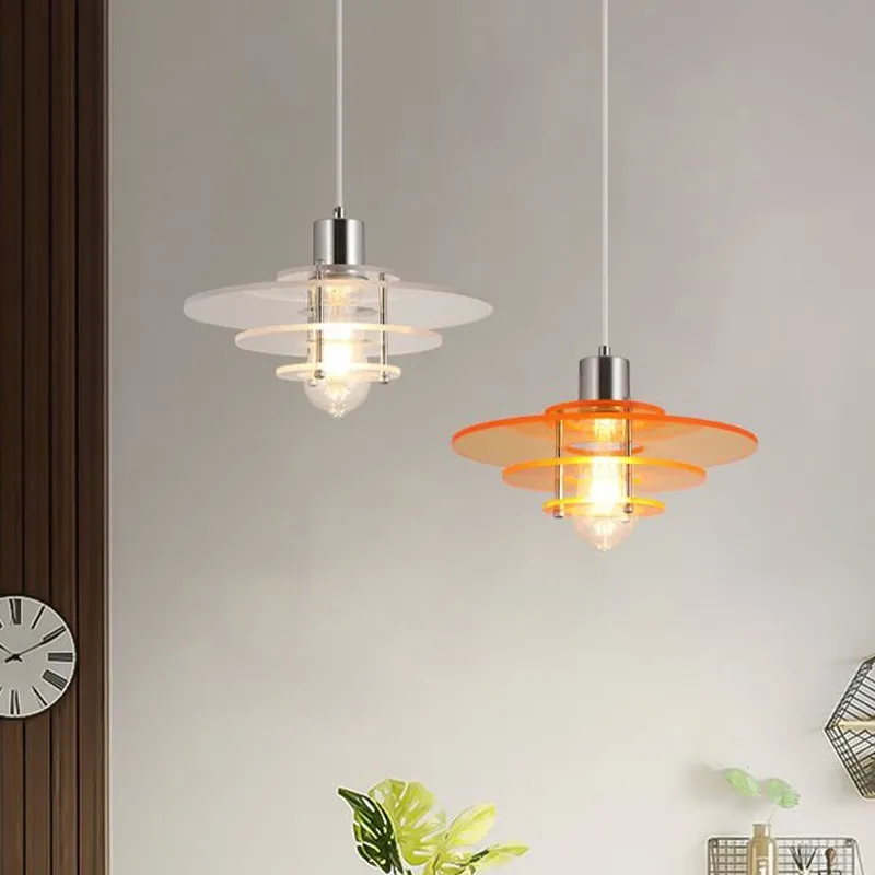Modern LED Pendant Light Acrylic Flying Saucer Single Head Decorative Lamp For Living Room Restaurant Dining Table Bar fixtures
Modern LED Pendant Light Acrylic Flying Saucer Single Head Decorative Lamp For Living Room Restaurant Dining Table Bar fixtures