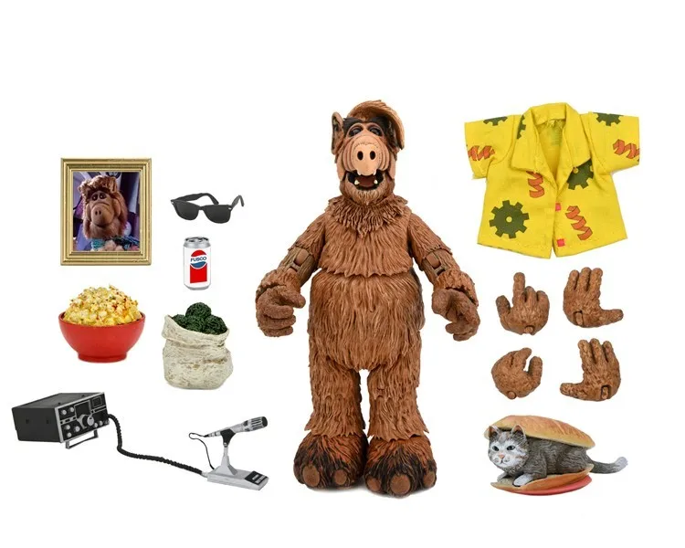 Genuine Neca 45100 Has A 7-Inch Action Figure Ultimate Version Of Alf Collection Model Doll Figures Toys For Children Gifts
Genuine Neca 45100 Has A 7-Inch Action Figure Ultimate Version Of Alf Collection Model Doll Figures Toys For Children Gifts