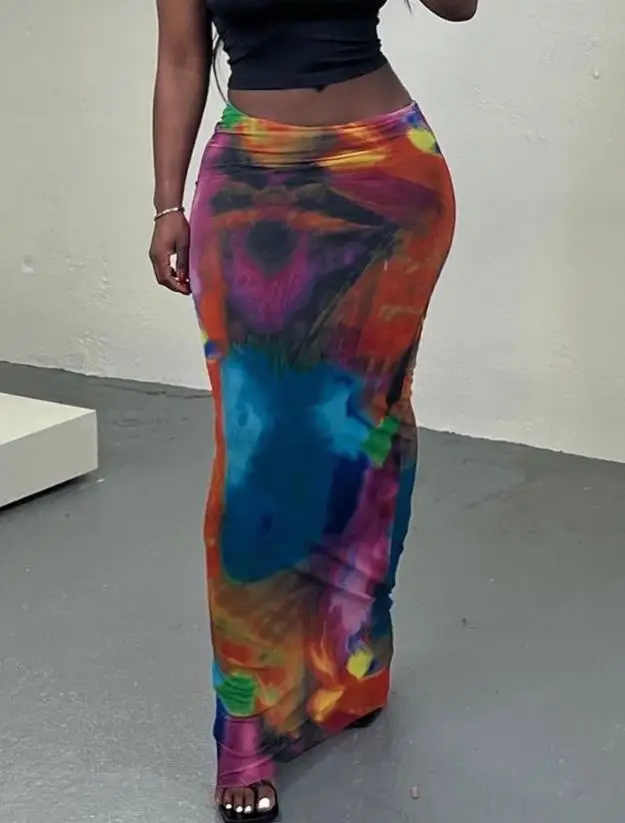 2023 Hot Selling New Women's Daily Tight High Waist Micro Elastic Tie Dye Printed High Waist Long Dress
2023 Hot Selling New Women's Daily Tight High Waist Micro Elastic Tie Dye Printed High Waist Long Dress