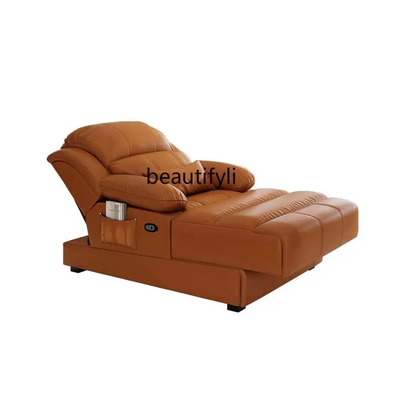 

Electric Massage Chaise Longue Single Lazy Sofa Sleeping and Lying Living Room Bedroom Office Balcony Break