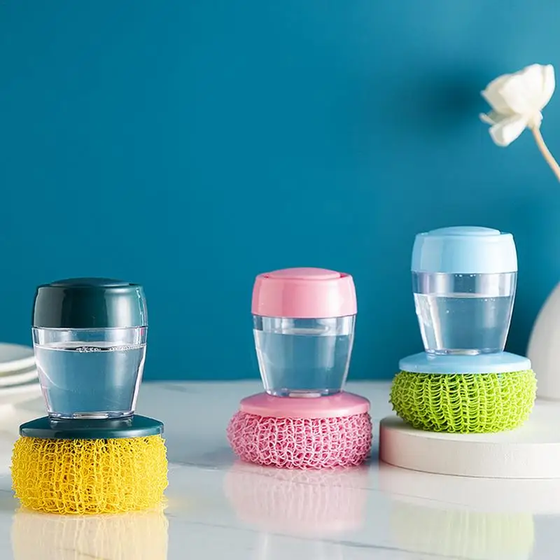 Soap Dispensing Brush for Dishes Kitchen Wash Pot Dish Brush for Home Liquid Soap Dispenser Household Cleaning Accessories
Soap Dispensing Brush for Dishes Kitchen Wash Pot Dish Brush for Home Liquid Soap Dispenser Household Cleaning Accessories