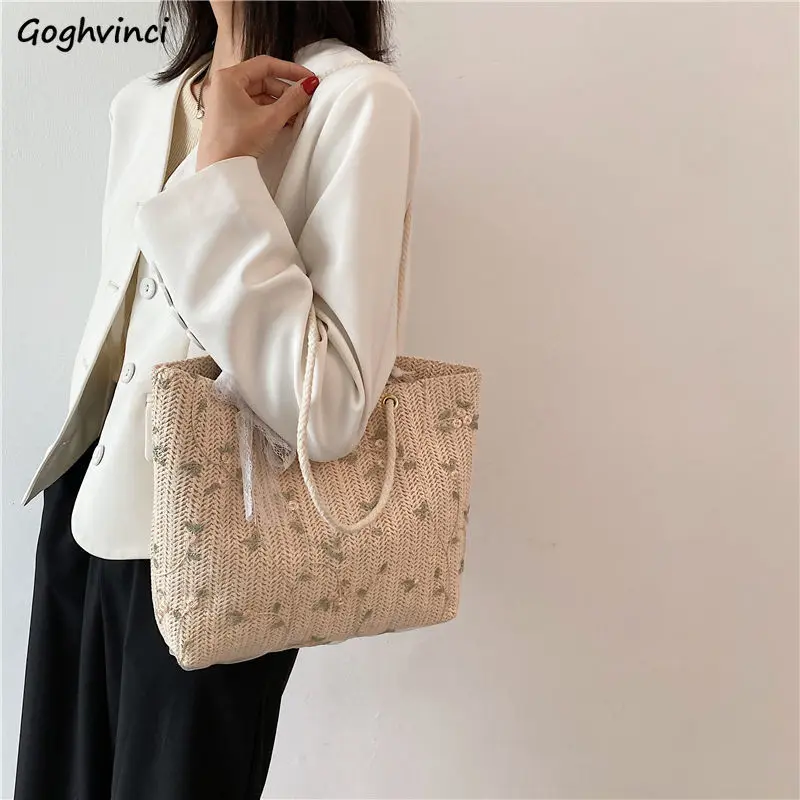 Shopping Bag Women Large Capacity Mori Girls Holiday Sweet Floral Harajuku Casual Fashion Students Elegant Chic Grocery-Totes
Shopping Bag Women Large Capacity Mori Girls Holiday Sweet Floral Harajuku Casual Fashion Students Elegant Chic Grocery-Totes