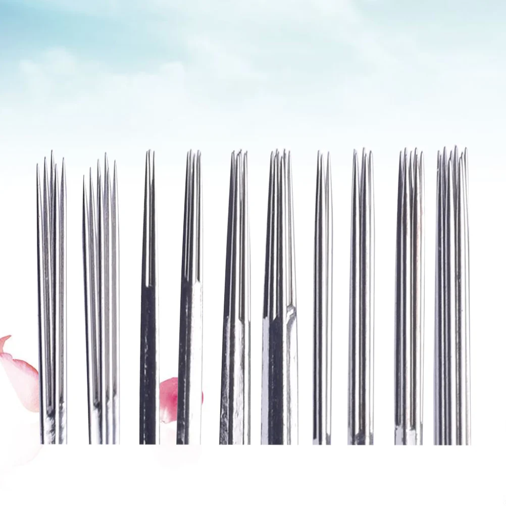 100 шт., одноразовые иглы для шприца, 3RL + 5RL + 7RL + 9RL + 5RS + 7RS + 9RS + 
100 шт., одноразовые иглы для шприца, 3RL + 5RL + 7RL + 9RL + 5RS + 7RS + 9RS +