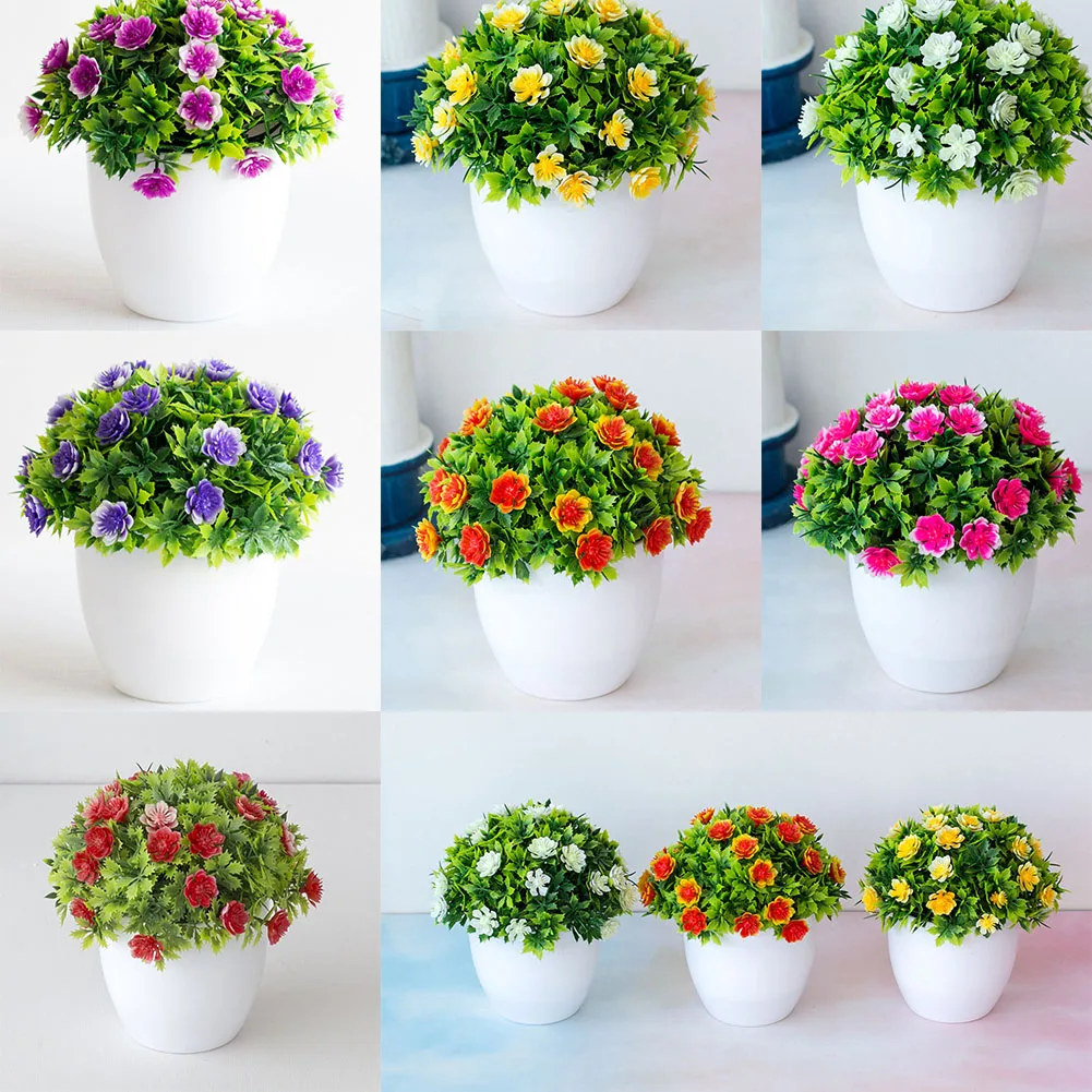 Artificial Plants Green Bonsai Small Tree Pot Plants Fake Flower Potted Ornaments For Home Hotel Garden DIY Craft Floral Decor
Artificial Plants Green Bonsai Small Tree Pot Plants Fake Flower Potted Ornaments For Home Hotel Garden DIY Craft Floral Decor