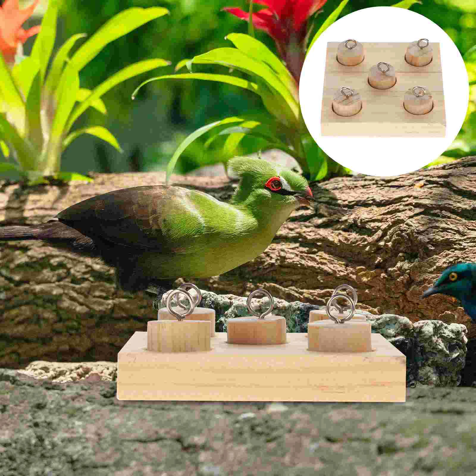 Toy Parrot Training Toys Cockatiel Household Conure Interactive Wooden Parakeet Wear-resistant
Toy Parrot Training Toys Cockatiel Household Conure Interactive Wooden Parakeet Wear-resistant