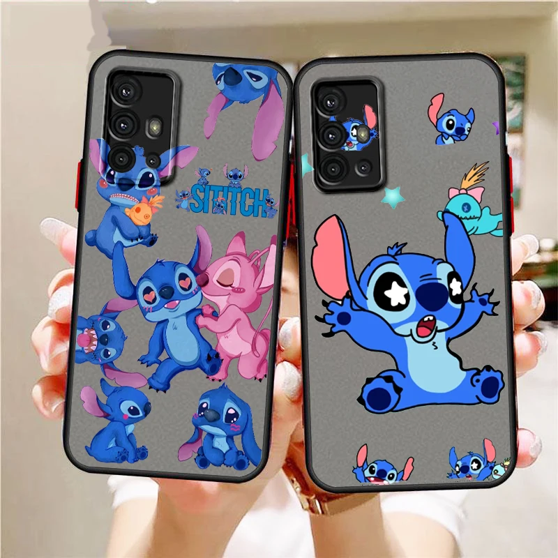 Disney Baby Stitch Cute For Samsung A53 A52 A33 A32 A51 A71 A21S A13 A73 A50 A22 A12 A72 5G Frosted Translucent Phone Case
Disney Baby Stitch Cute For Samsung A53 A52 A33 A32 A51 A71 A21S A13 A73 A50 A22 A12 A72 5G Frosted Translucent Phone Case