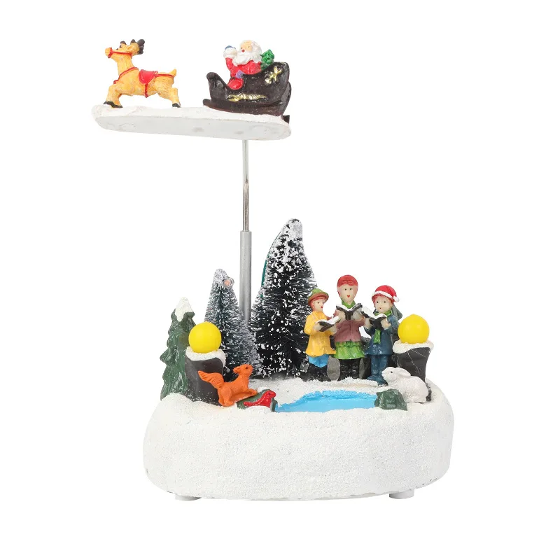 Creative Luminous Music Rotating Hot Air Balloon Christmas Ornaments Deer Pull Car Christmas Decorations Home Ornaments
Creative Luminous Music Rotating Hot Air Balloon Christmas Ornaments Deer Pull Car Christmas Decorations Home Ornaments