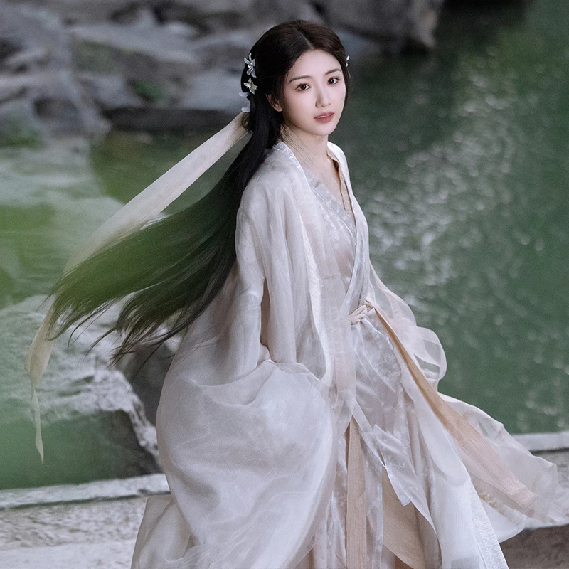 Hanfu Ancient Costume Women's Cross-Collar Ruqun Daily Wearable Adult Dress
Hanfu Ancient Costume Women's Cross-Collar Ruqun Daily Wearable Adult Dress