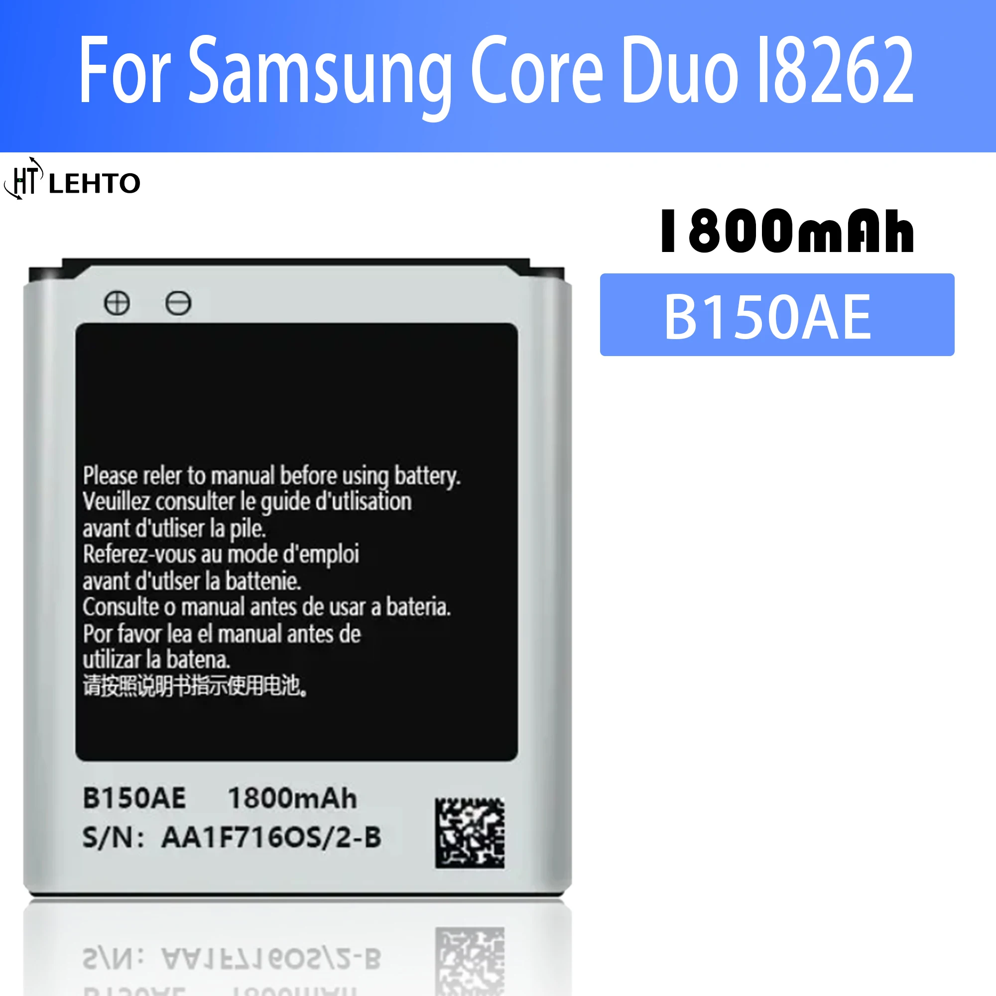 New high capacity For Samsung Galaxy Core G350E G3502 G3508 i8260 GT-I8260 B150AC B150AE phone Battery
New high capacity For Samsung Galaxy Core G350E G3502 G3508 i8260 GT-I8260 B150AC B150AE phone Battery