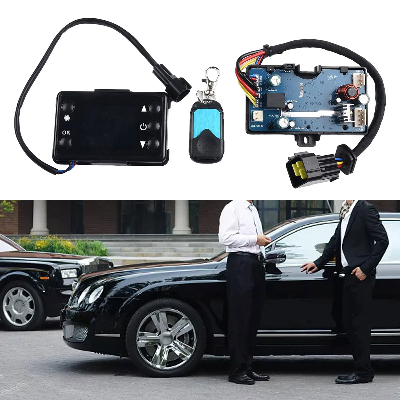 Diesel LCD Controller Heater Motherboard Remote Switch 12V 3KW Car Controller Protable Reliable Useful Hot Sale
Diesel LCD Controller Heater Motherboard Remote Switch 12V 3KW Car Controller Protable Reliable Useful Hot Sale