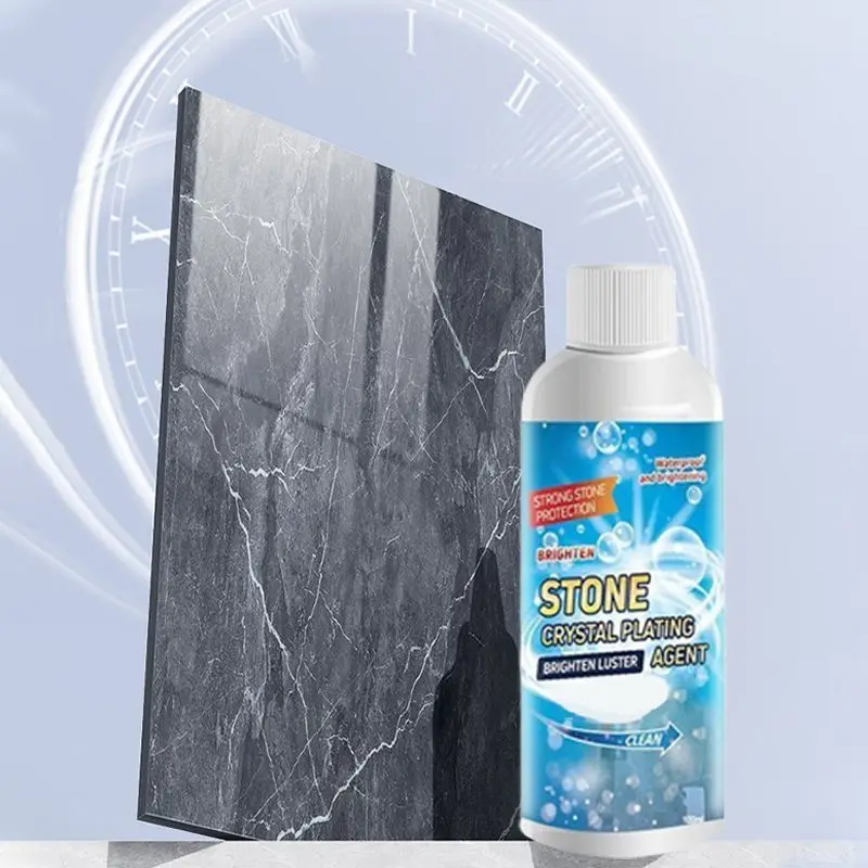 

Stonework Polishing Coating Agent Stone Crystal Plating Agent Cleaner Sealer Repair of Scratches Kitchen Tile Countertops Marble
