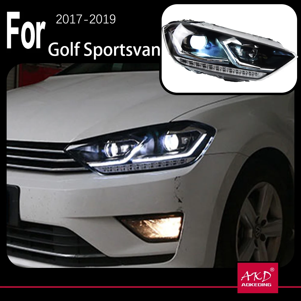 AKD Car Model For VW Sportsvan headlights 2017-2019 For Golf Sportsvan head lamp led DRL front Bi-Xenon Lens Double Beam HID KIT
AKD Car Model For VW Sportsvan headlights 2017-2019 For Golf Sportsvan head lamp led DRL front Bi-Xenon Lens Double Beam HID KIT