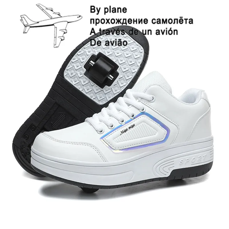 New Kids 2 Wheels Roller Skates Sneakers Shoes Skating Outdoor Blade Retractable Flying Shoes Child Girl Boys Breathable Silding
New Kids 2 Wheels Roller Skates Sneakers Shoes Skating Outdoor Blade Retractable Flying Shoes Child Girl Boys Breathable Silding