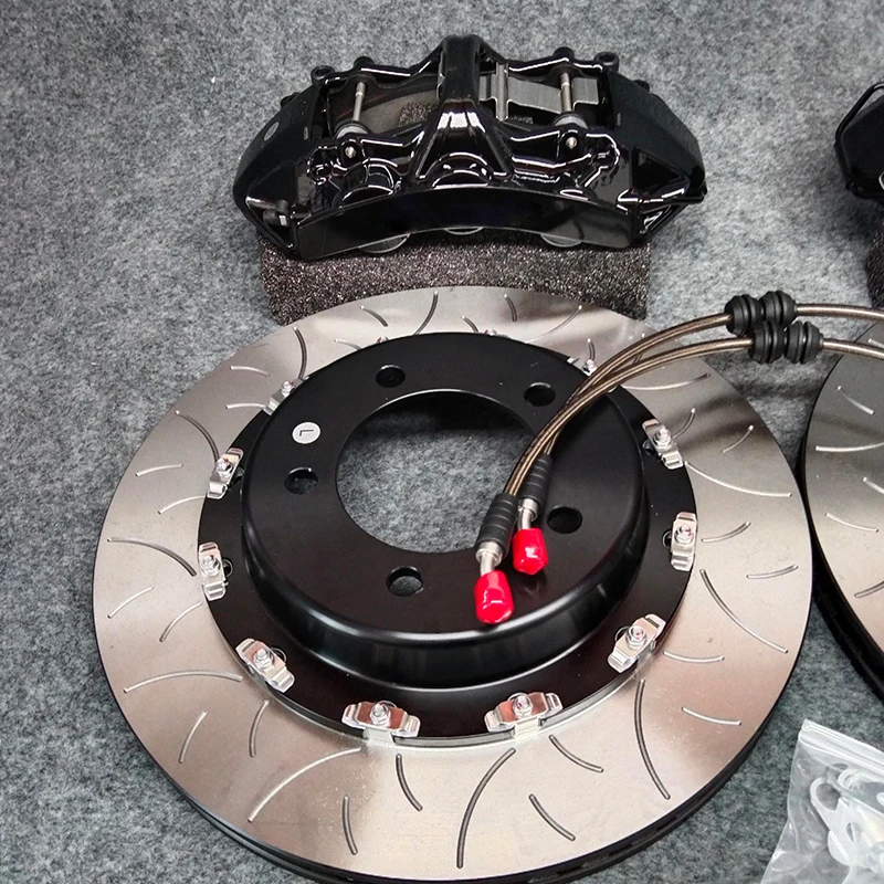 High Performance Aluminum GT6 Pot Caliper Kits with Floating Screw Disc Rotor for Nissan Patrol y61
High Performance Aluminum GT6 Pot Caliper Kits with Floating Screw Disc Rotor for Nissan Patrol y61