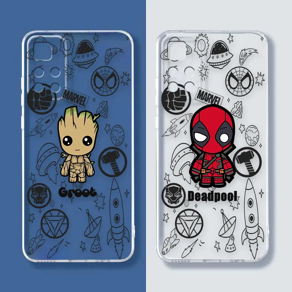 Clear Phone Case For Redmi K60 K50 K40 K40S K30 K20 12C 10X 10A 9T 9A 9 8 CC9 CIVI 2 Pro Case Funda Shell Cartoon Marvel Heroes
Clear Phone Case For Redmi K60 K50 K40 K40S K30 K20 12C 10X 10A 9T 9A 9 8 CC9 CIVI 2 Pro Case Funda Shell Cartoon Marvel Heroes