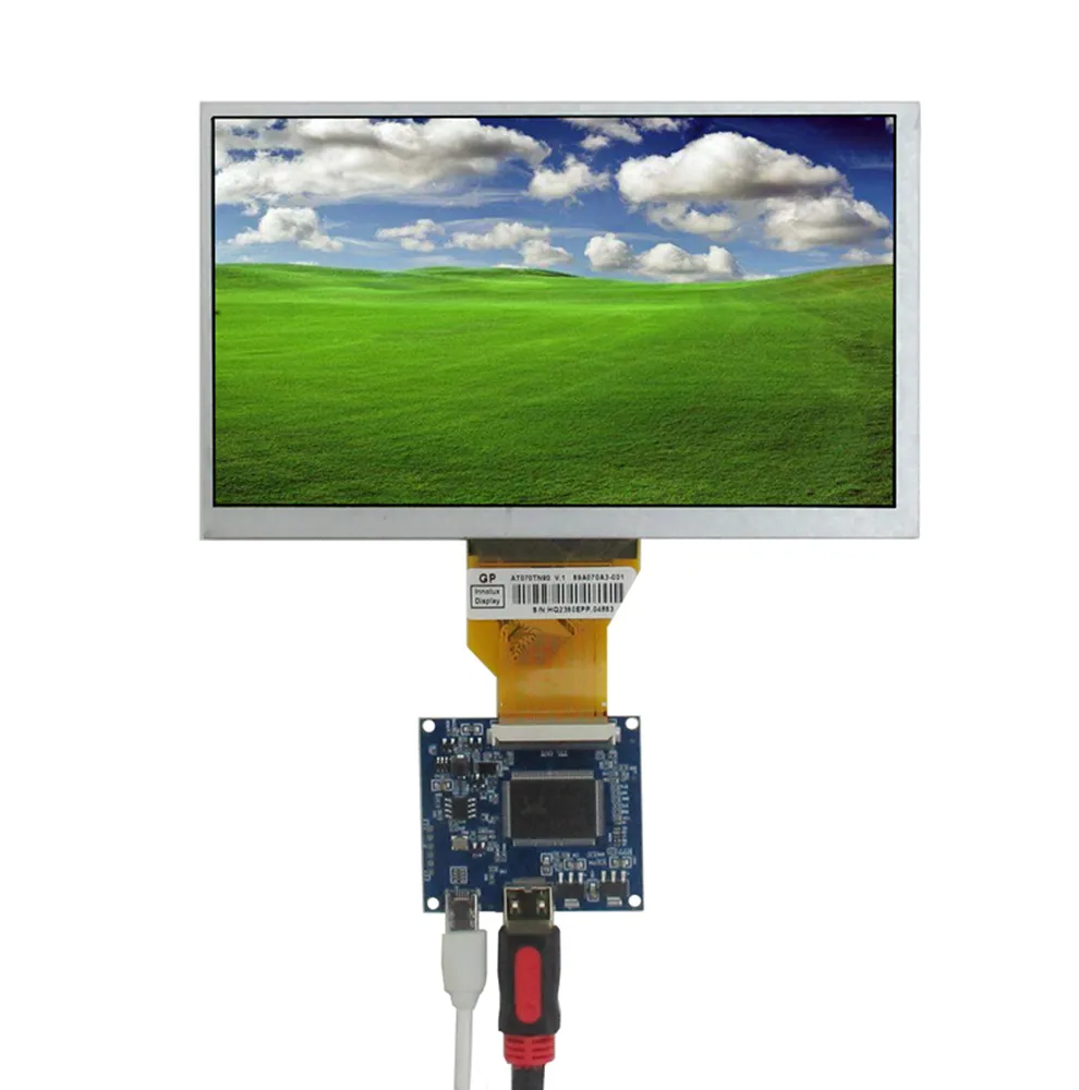 

7 Inch LCD Screen Display Monitor Driver Control Board For Raspberry Banana/Orange Pi Mini Computer PC