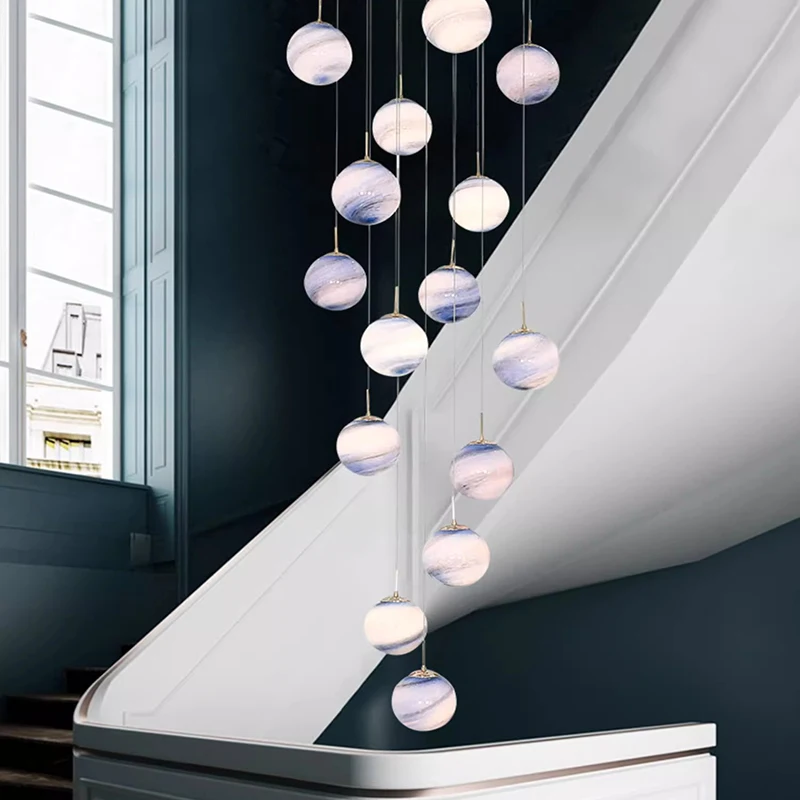 Nordic home decoration, restaurant chandelier, villa chandelier, ceiling lamp, stair chandelier, indoor lighting lamps
Nordic home decoration, restaurant chandelier, villa chandelier, ceiling lamp, stair chandelier, indoor lighting lamps