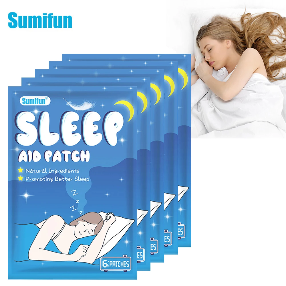 6/18/30Pcs Sumifun Insomnia Patch Improve Sleep Quality Relieve Anxiety Stress Relax Brain Chinese Herbal Health Care Plaster
6/18/30Pcs Sumifun Insomnia Patch Improve Sleep Quality Relieve Anxiety Stress Relax Brain Chinese Herbal Health Care Plaster