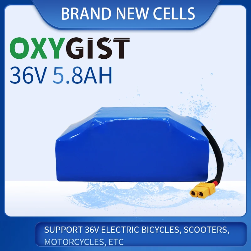 Комплект литиевых батарей OXYGIST 36 В 10S2P 18650 Ач 42 в высокой мощности для самобалансирующегося скутера с 15 а BMS
Комплект литиевых батарей OXYGIST 36 В 10S2P 18650 Ач 42 в высокой мощности для самобалансирующегося скутера с 15 а BMS