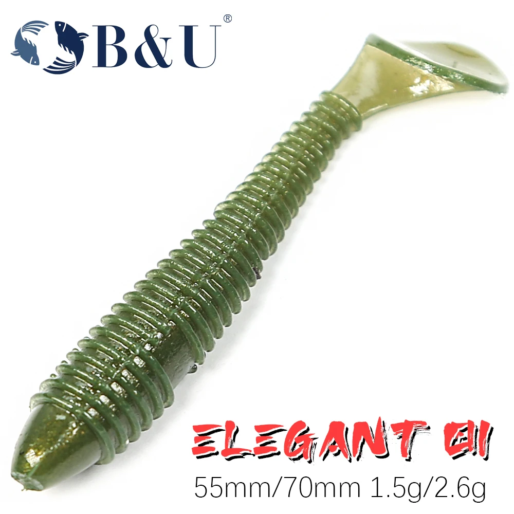 B&U 55mm/70mm Swing Impact FAT Soft Fishing Lures Paddle Tail Lures Wobbler Fishing soft Lure For bass Silicone Bait
B&U 55mm/70mm Swing Impact FAT Soft Fishing Lures Paddle Tail Lures Wobbler Fishing soft Lure For bass Silicone Bait
