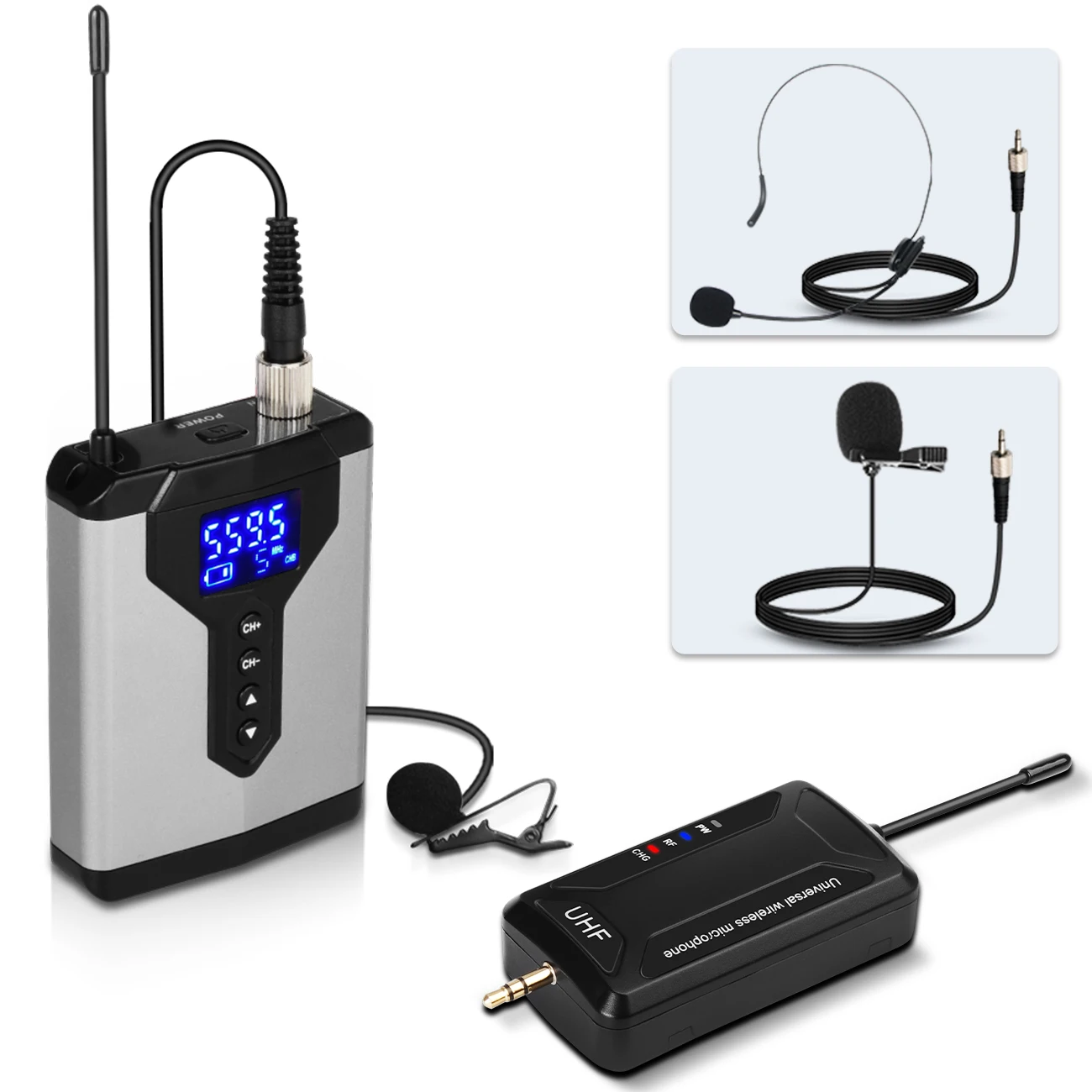 Biner Q6 Professional Uhf Wireless Headset Microphone Computer Microphone U Section A Tow Two For Home K Song Recording Teaching
Biner Q6 Professional Uhf Wireless Headset Microphone Computer Microphone U Section A Tow Two For Home K Song Recording Teaching