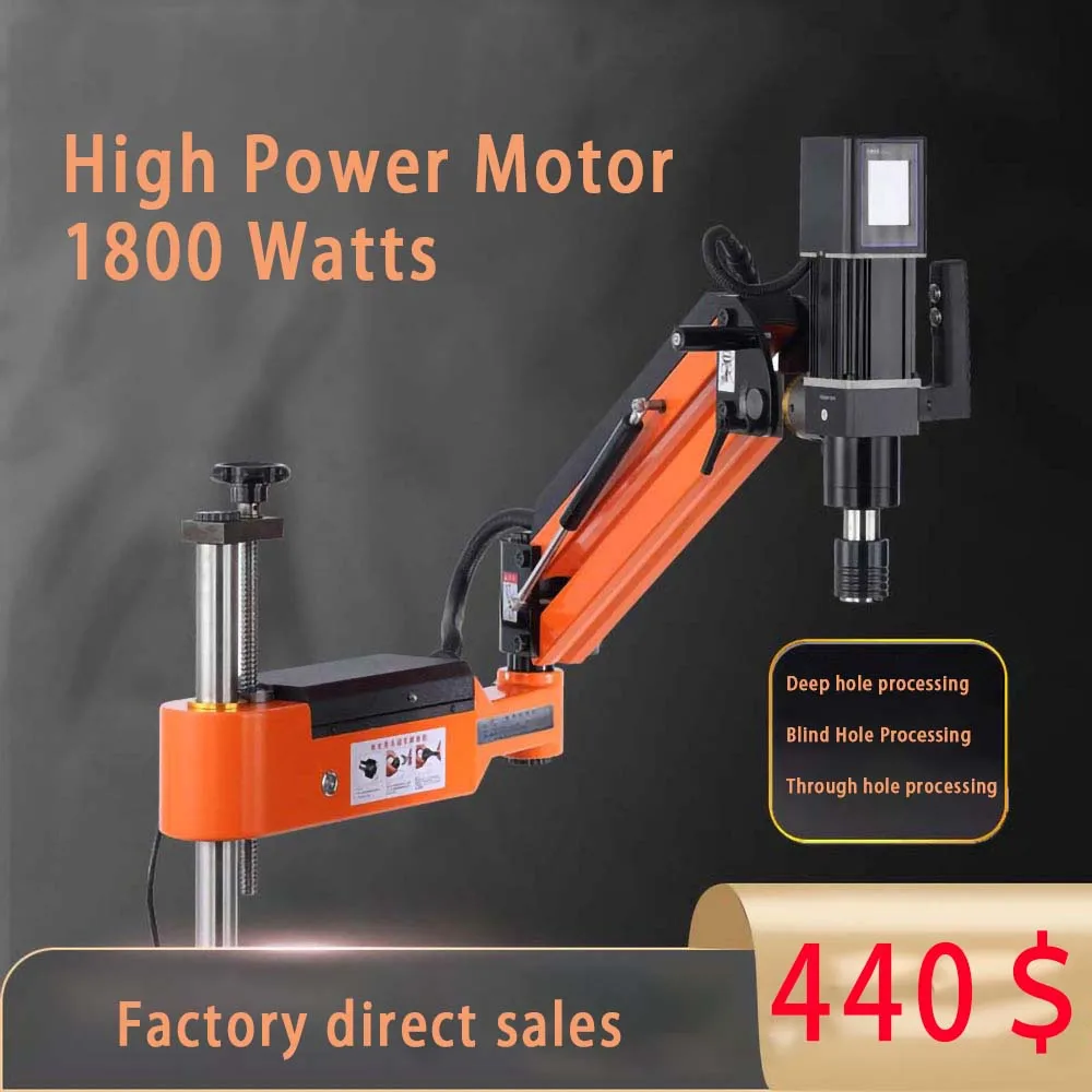 

Transform Your Workshop with Our CNC Electric Tapping Tool - Universal Type, M3-M16, Ideal for Power Drilling and Threading