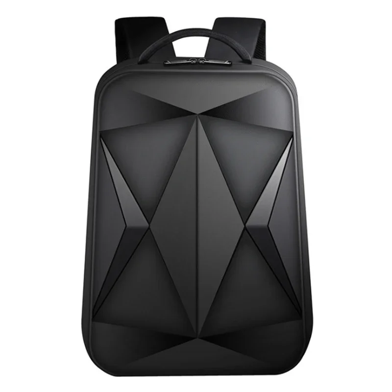 

Men's Backpack New Version Of Large Capacity Hard Shell Backpack 17.3 Inch Laptop Laser Ringer Business Backpack L20