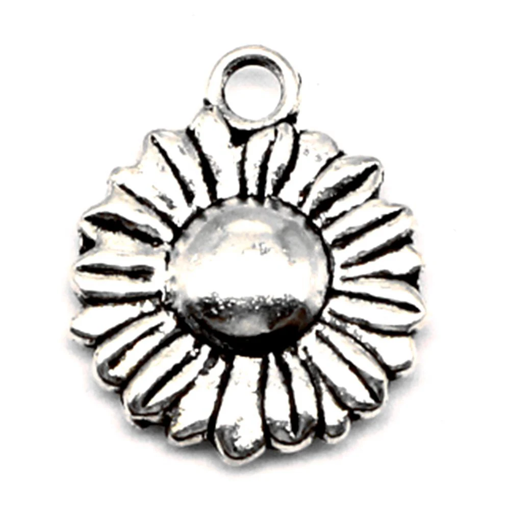 Подвески в виде хризантемы, винтажные подвески, красивые украшения для детей, 17x20 мм, 5 шт., античное серебряное покрытие 
Подвески в виде хризантемы, винтажные подвески, красивые украшения для детей, 17x20 мм, 5 шт., античное серебряное покрытие