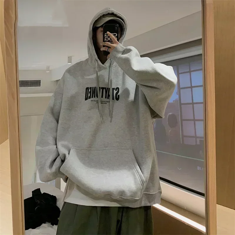 Autumn Winter Men's Hoodies Loose Fashion Hooded Sweatshirts New Harajuku y2k Couple Clothing Male Pullovers sweatshirt baggy
Autumn Winter Men's Hoodies Loose Fashion Hooded Sweatshirts New Harajuku y2k Couple Clothing Male Pullovers sweatshirt baggy