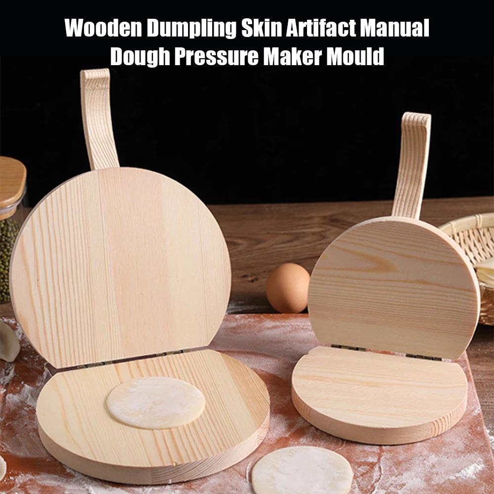 Wooden Dumpling Skin Pressing Tools Dumpling Skin Making Mould Manual Dough Pressure Maker Mould Kitchen Pastry Tools
Wooden Dumpling Skin Pressing Tools Dumpling Skin Making Mould Manual Dough Pressure Maker Mould Kitchen Pastry Tools