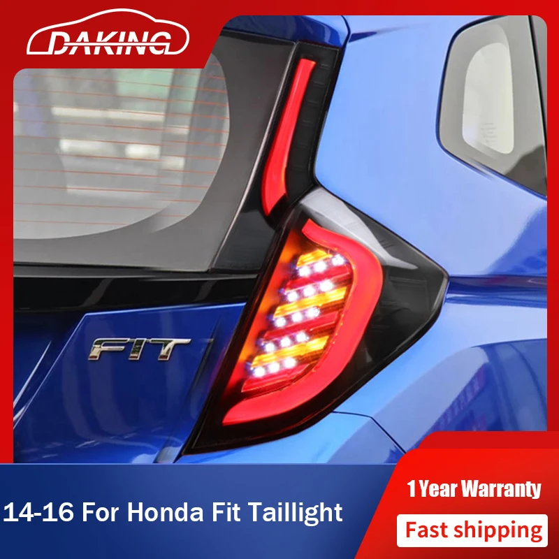 NEW Car LED Taillights For HONDA FIT 2014-2016 LED Rear Tail Lamp DRL Running Turn Signal Brake Parking Light Auto Accessaries
NEW Car LED Taillights For HONDA FIT 2014-2016 LED Rear Tail Lamp DRL Running Turn Signal Brake Parking Light Auto Accessaries