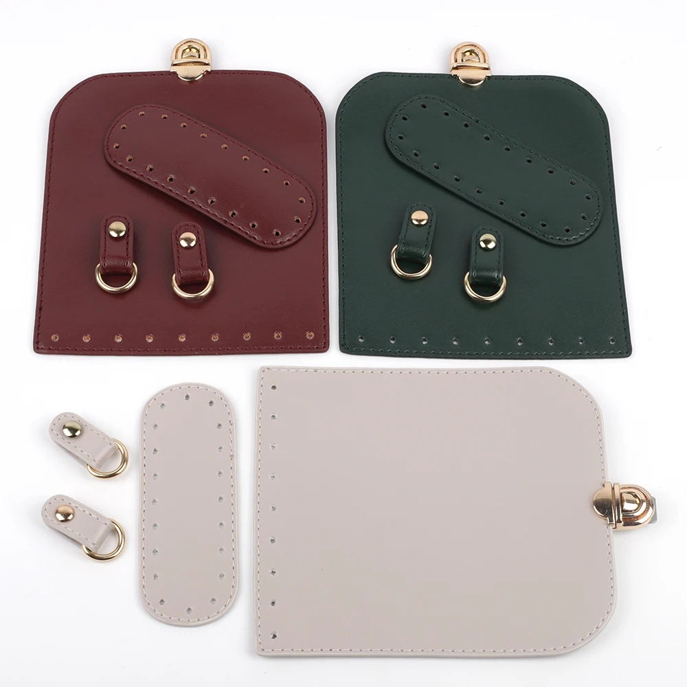4pcs Handmade Knitting Bag Set PU Leather Handbag Flap Cover Bag Bottoms With Hardware DIY Women Backpack Package Accessories
4pcs Handmade Knitting Bag Set PU Leather Handbag Flap Cover Bag Bottoms With Hardware DIY Women Backpack Package Accessories