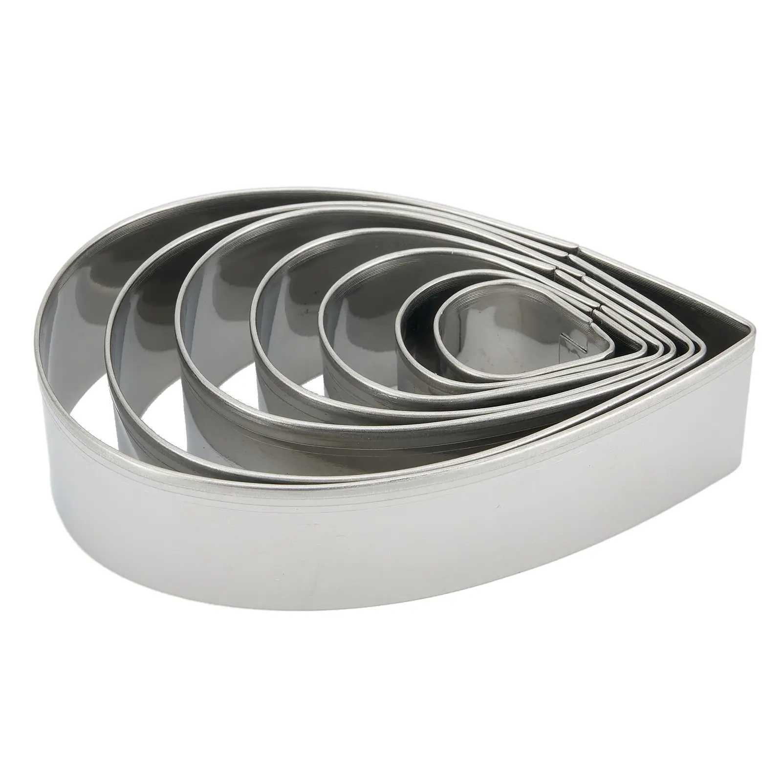 High Quality Rose Petal Cutter Cake Molds 7 Sizes Cookie Cutter Flower Decorating Pink Leaf Fondant Molds Stainless Steel
High Quality Rose Petal Cutter Cake Molds 7 Sizes Cookie Cutter Flower Decorating Pink Leaf Fondant Molds Stainless Steel