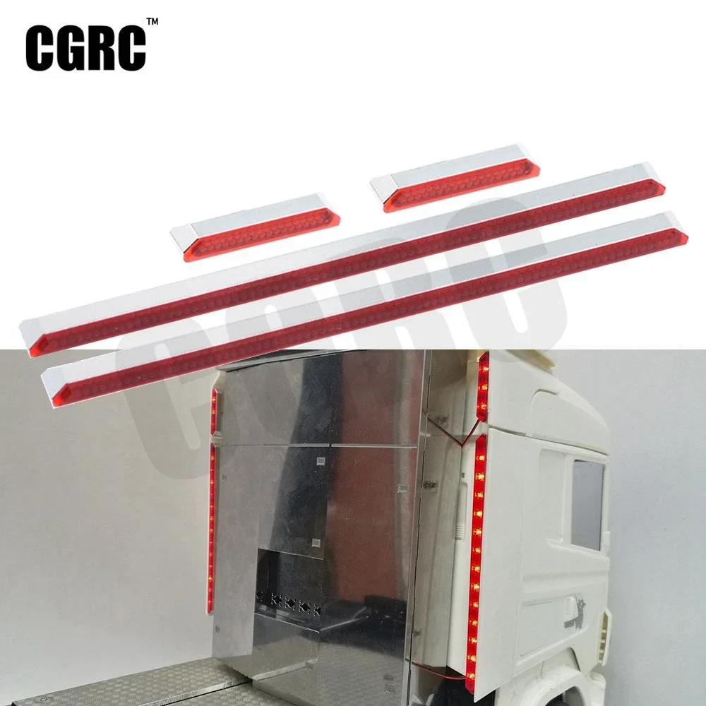 4pcs CNC Aluminum Alloy LED Flank Light Rear Side Light For 1/14 Tamyia Rc Truck Scania 620 56323 730 DIY Part
4pcs CNC Aluminum Alloy LED Flank Light Rear Side Light For 1/14 Tamyia Rc Truck Scania 620 56323 730 DIY Part