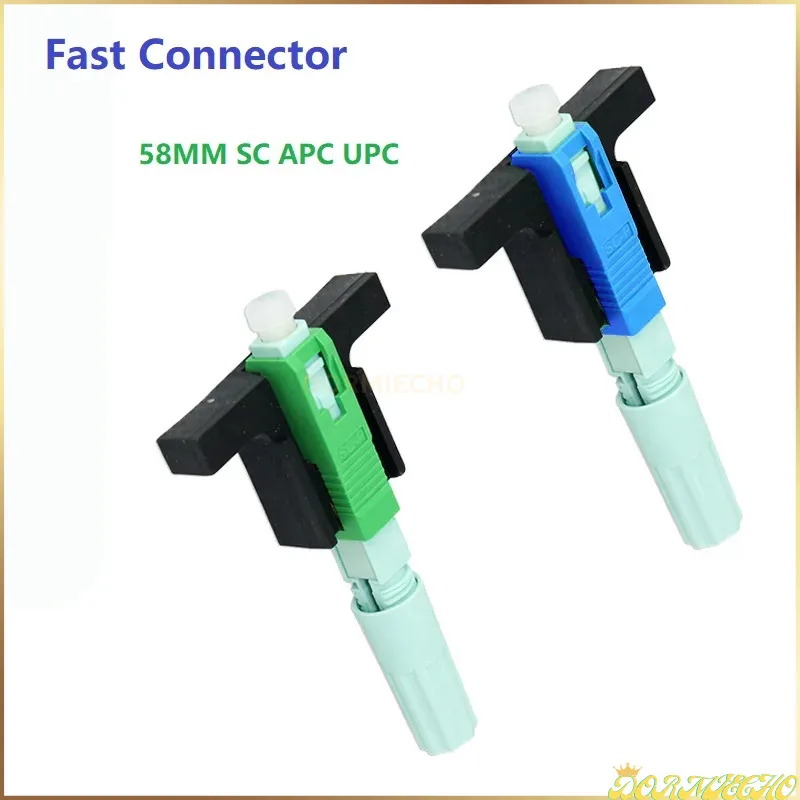 58MM Quick Connector 100/200PCS Fixed-length Block LX58 Single-Mode SC UPC APC Fast Connector FTTH Tool 58mm Connector
58MM Quick Connector 100/200PCS Fixed-length Block LX58 Single-Mode SC UPC APC Fast Connector FTTH Tool 58mm Connector