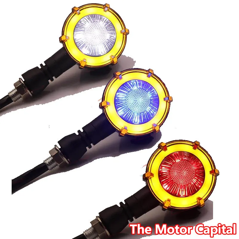 Waterproof Red Motorcycle Turn Signal Light Sequential Amber LED Indicator Daytime Running Motorbike Blinker Accessories
Waterproof Red Motorcycle Turn Signal Light Sequential Amber LED Indicator Daytime Running Motorbike Blinker Accessories