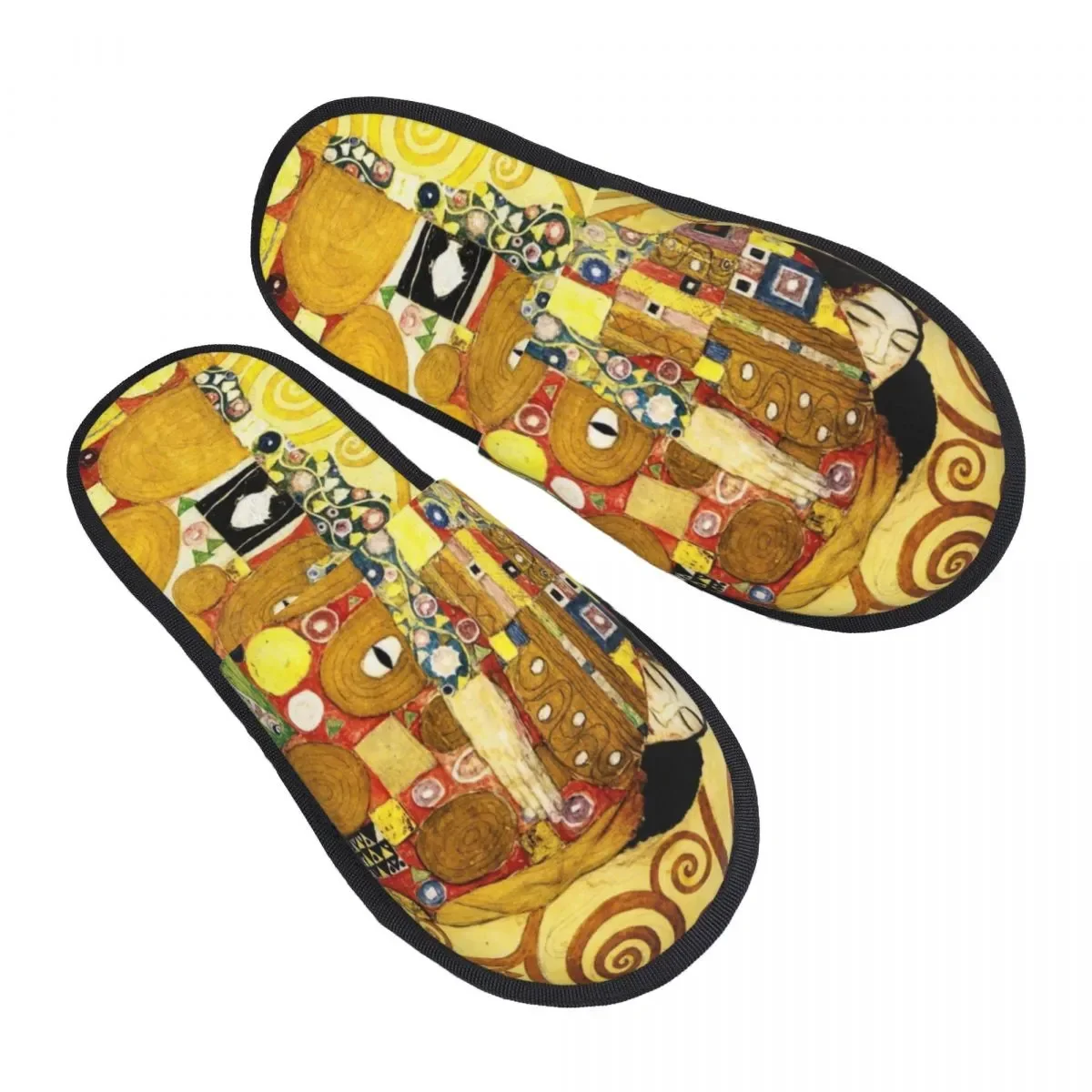 Домашние тапочки Gustav Klimt с пользовательским принтом, Уютные теплые художественные пушистые тапочки из пены с эффектом памяти, домашняя Уличная обувь
Домашние тапочки Gustav Klimt с пользовательским принтом, Уютные теплые художественные пушистые тапочки из пены с эффектом памяти, домашняя Уличная обувь