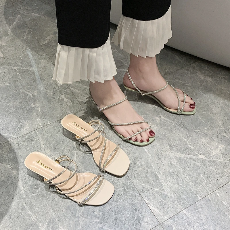 Square Toe Solid Shoes Women Square High Heels 2024 Fashion Slip-on Toe Sandals Non-slip Thick Heel Zapatos De Mu Sandals Women
Square Toe Solid Shoes Women Square High Heels 2024 Fashion Slip-on Toe Sandals Non-slip Thick Heel Zapatos De Mu Sandals Women