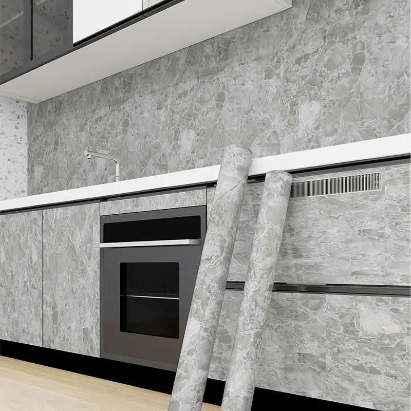 2M/5M Self-adhesive Wallpaper Kitchen Oil-proof Waterproof High Temperature Cabinet Sticker Marble Wall Sticker Contact Paper
2M/5M Self-adhesive Wallpaper Kitchen Oil-proof Waterproof High Temperature Cabinet Sticker Marble Wall Sticker Contact Paper