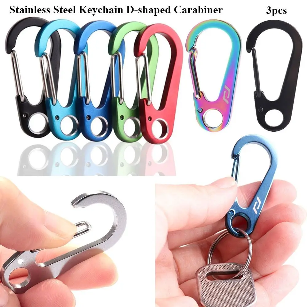 45 * 21 * 2.8mm Outdoor Tool Waist Umbrella Rope Hanging Buckle Spring Quick Buckle Stainless Steel Keychain D-shaped Carabiner
45 * 21 * 2.8mm Outdoor Tool Waist Umbrella Rope Hanging Buckle Spring Quick Buckle Stainless Steel Keychain D-shaped Carabiner