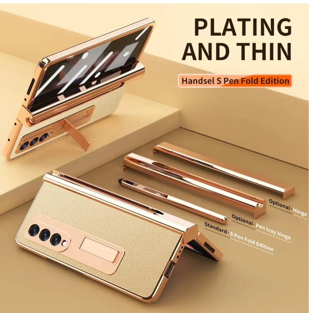 Кожаный чехол с покрытием Coque с S Pen для Samsung Galaxy Z Fold 5 4 3 2 360 полная защита закаленное стекло Kickstand чехол для телефона
Кожаный чехол с покрытием Coque с S Pen для Samsung Galaxy Z Fold 5 4 3 2 360 полная защита закаленное стекло Kickstand чехол для телефона