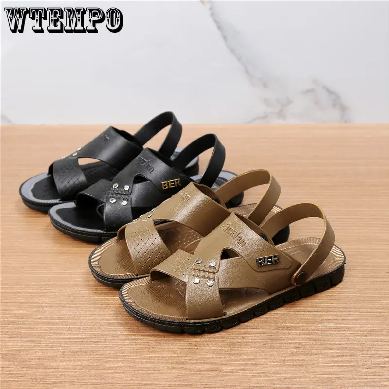WTEMPO Sandals Men Summer 2023 Open Toe Wear Non-slip Men's Beach Sandals Sports Leisure Outdoor Driving Dual Use
WTEMPO Sandals Men Summer 2023 Open Toe Wear Non-slip Men's Beach Sandals Sports Leisure Outdoor Driving Dual Use