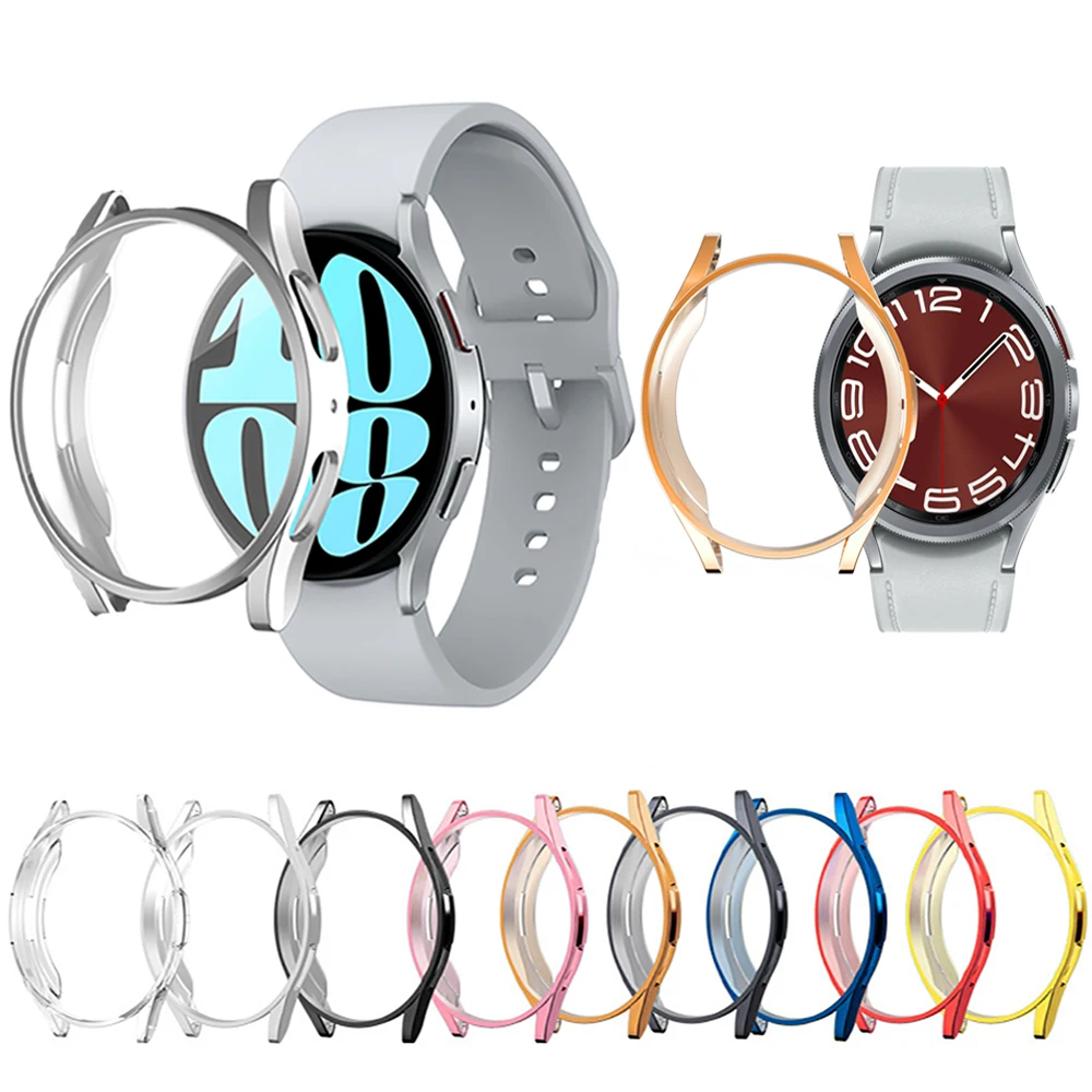 NEW TPU Case For Samsung Galaxy Watch 6 Classic 43mm 47mm Protective Bumper Shell For Samsung Galaxy Watch 6 44mm 40mm Cover
NEW TPU Case For Samsung Galaxy Watch 6 Classic 43mm 47mm Protective Bumper Shell For Samsung Galaxy Watch 6 44mm 40mm Cover