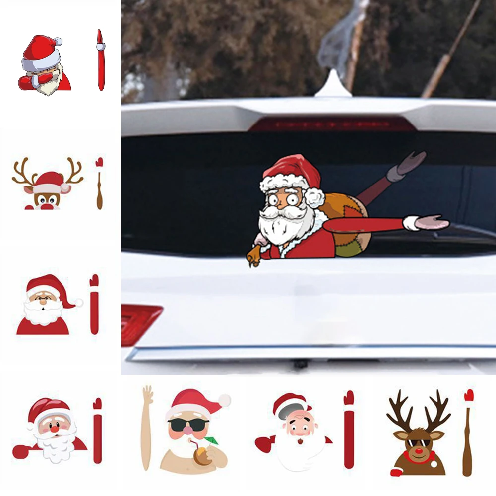 Christmas Waving Santa Claus Tags Decals Wiper Stickers Car Window Xmas Decor 2024 New Year
Christmas Waving Santa Claus Tags Decals Wiper Stickers Car Window Xmas Decor 2024 New Year