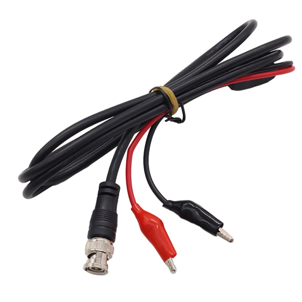 Superior Transmission BNC Q9 Double Dot Crocodile Oscilloscope Test Probes Cable Pure Copper 1 Meter Black+Red
Superior Transmission BNC Q9 Double Dot Crocodile Oscilloscope Test Probes Cable Pure Copper 1 Meter Black+Red